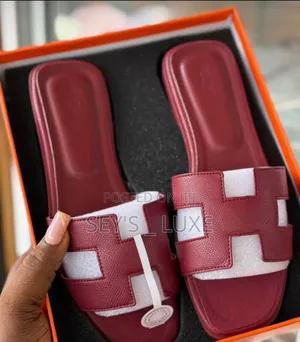Wine Hermes Sandals