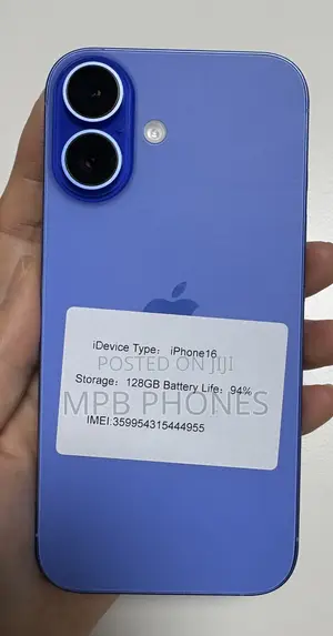 Apple iPhone 16 128 GB Blue