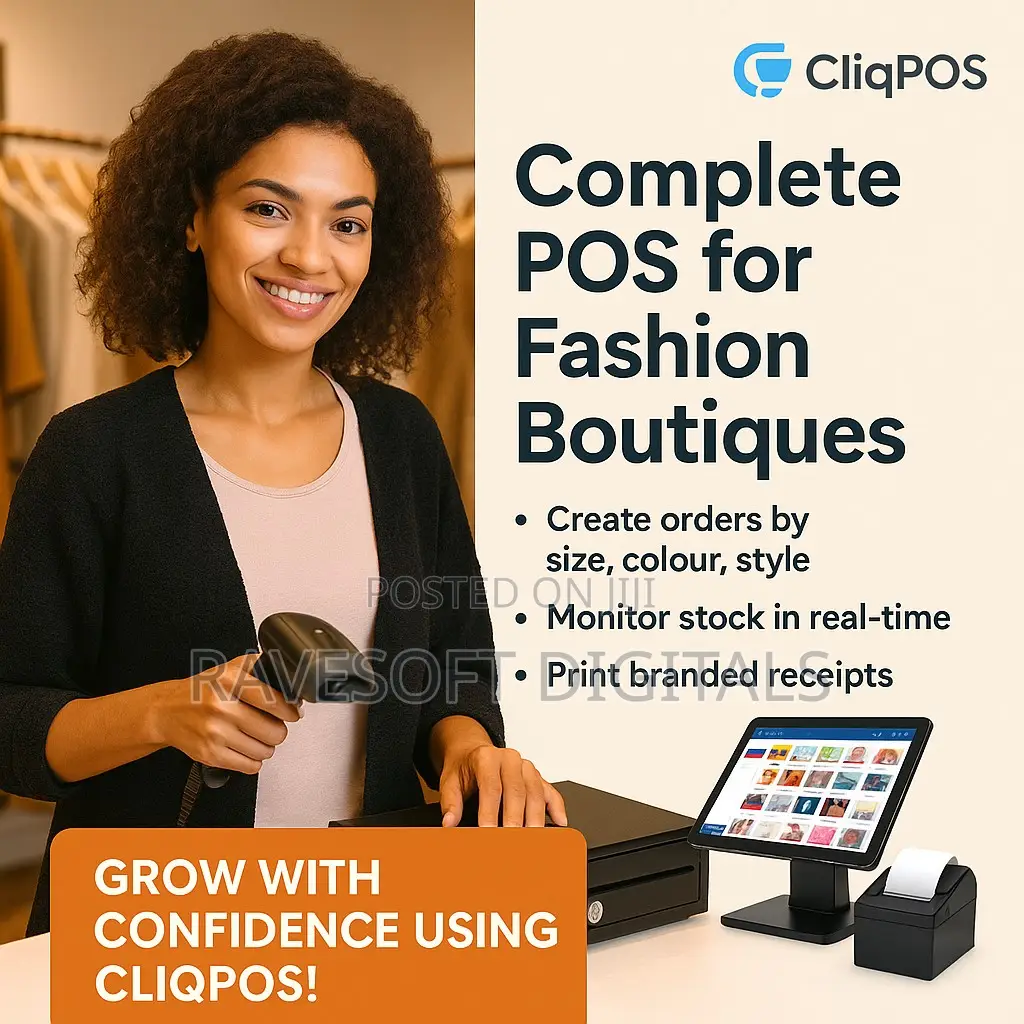 Cliqpos Standard Retail Bundle – Complete Pos System