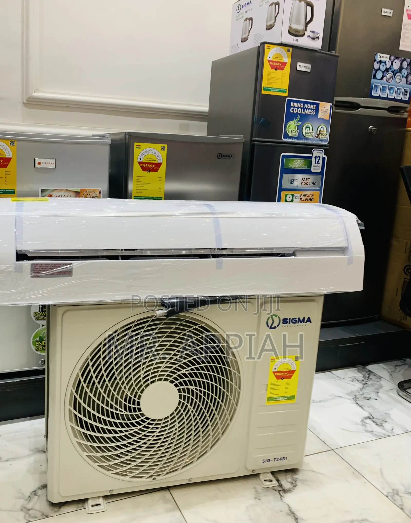 Fast Cooling Sigma(Sig-T24b1)2.5hp Split Air Conditioner 