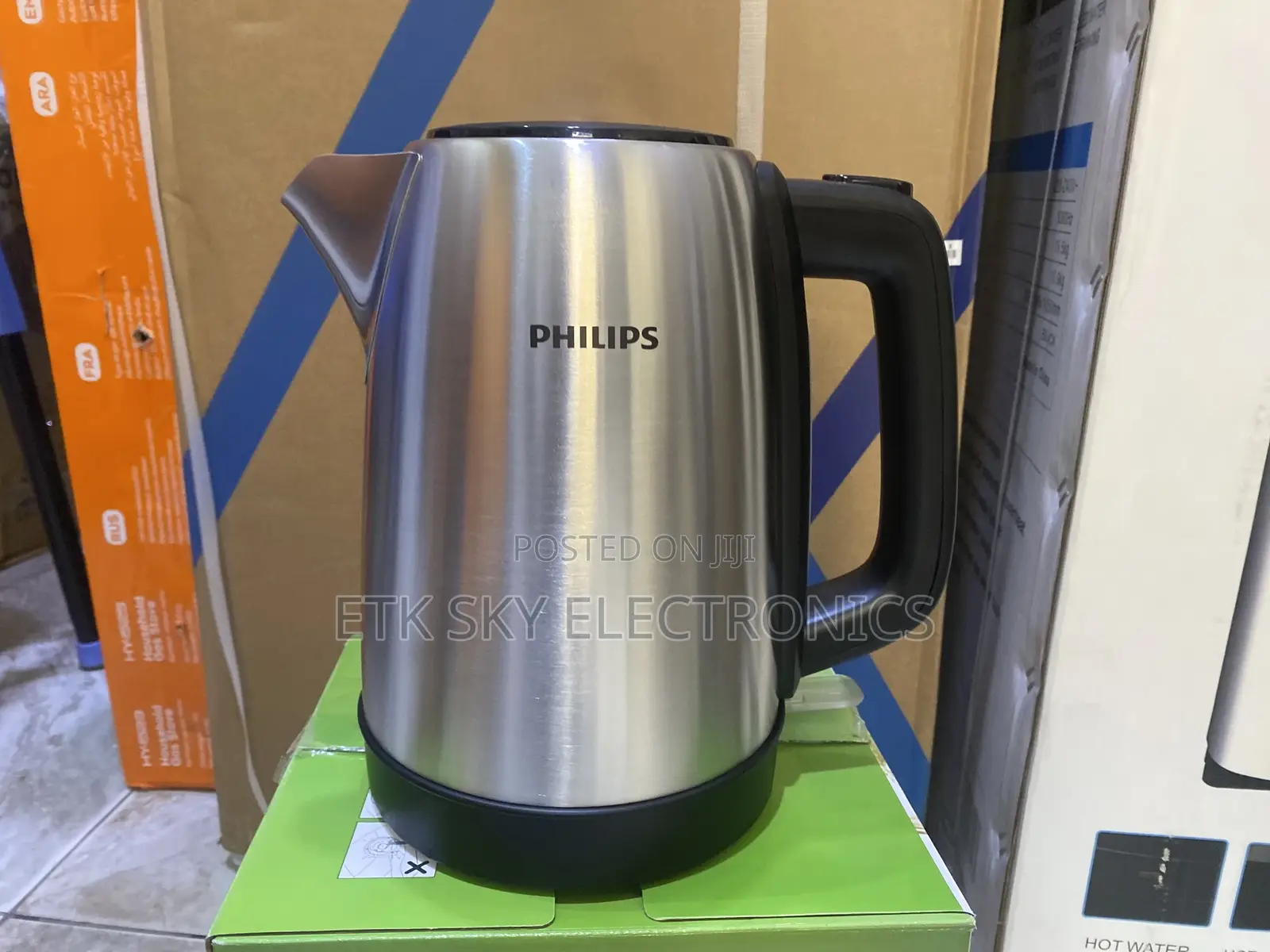 Philips 1.7liters Cordless Stainless Steel Kettle