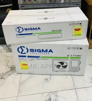 Brand New Sigma 2.5hp Non Inverter Air Conditioner(Sig-T24b1)R410