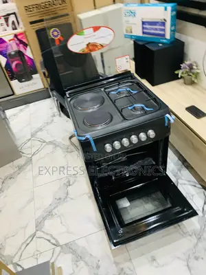 Hot  Deals on Volcano 50-50 Gas Electric Cooker 2-2 Black.