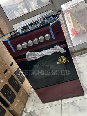Just Purchase Volcano 4 Gas Cooker Oven Grill (Red) 50x50 Cooker