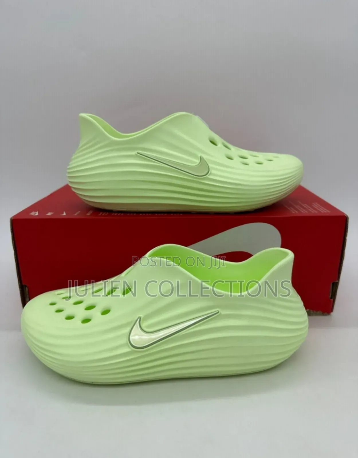Nike React X Form Slide Pink Lomon Green