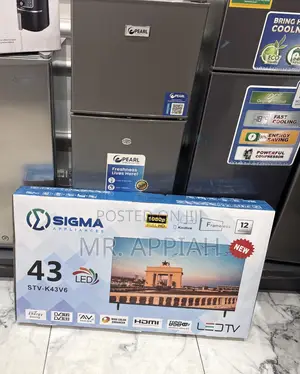 Authentic Sigma Sig-K43v6 43 Inch Full Hd Digital Tv(Black).