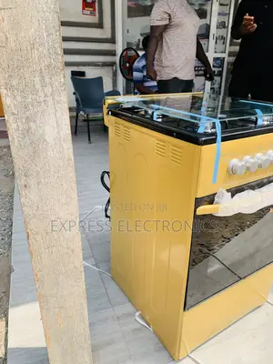 Shop From the Best Store Gas Cooker Oven Yellow 4burner 50-50
