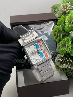 Tag Heuer Monaco Gulf Special Edition Watch, Model Caw211r.Fc6401