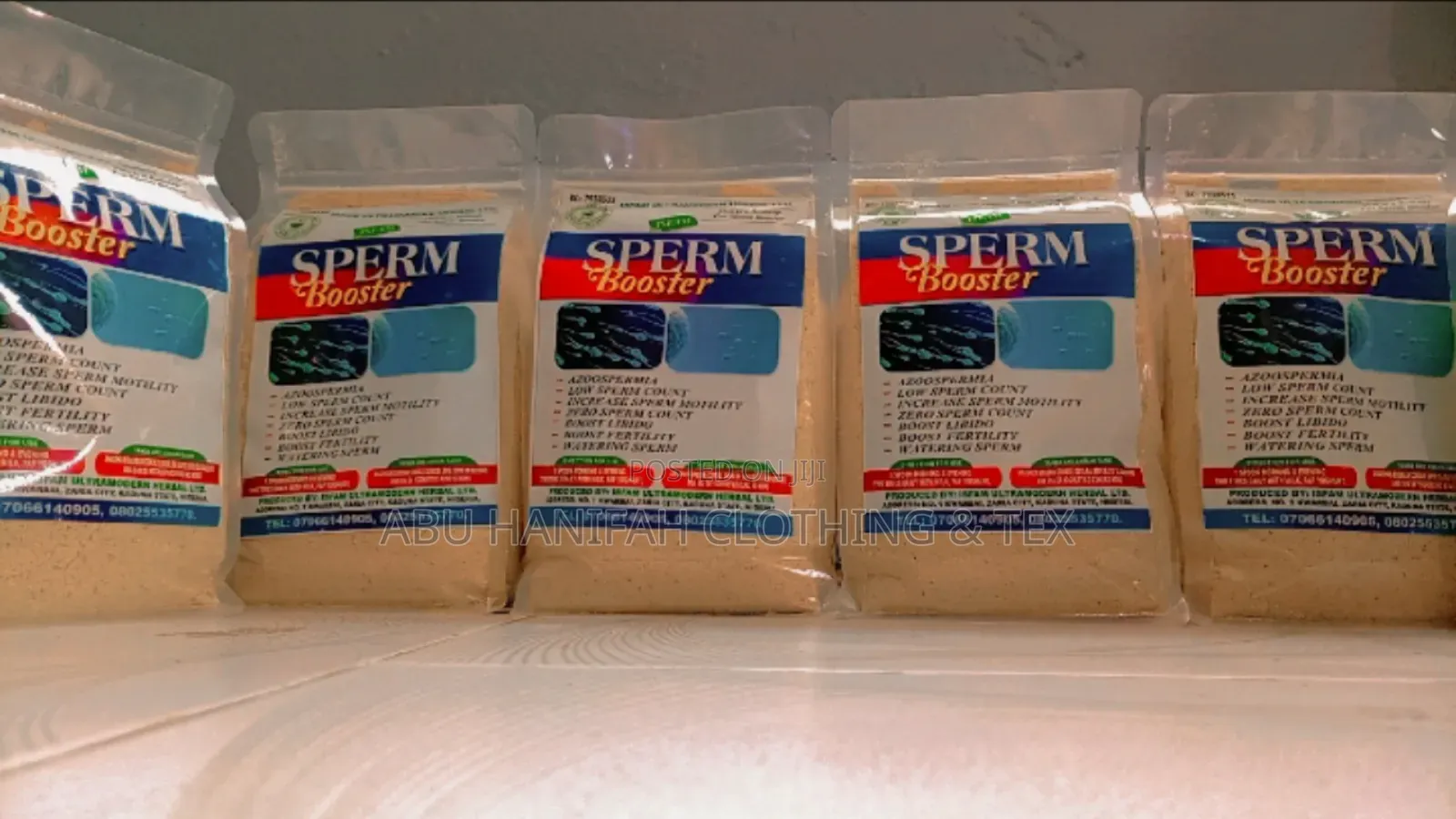 Sperm Booster – Improve Vitality Performance
