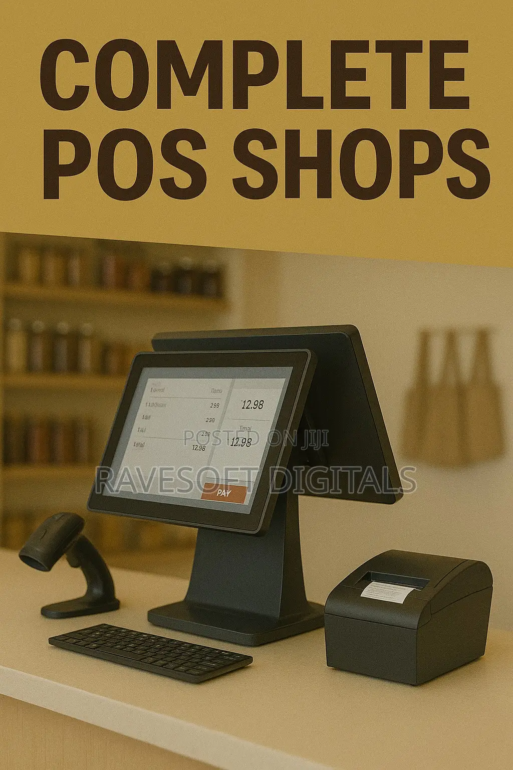 Cliqpos Starter Bundle – Complete Mobile Pos System