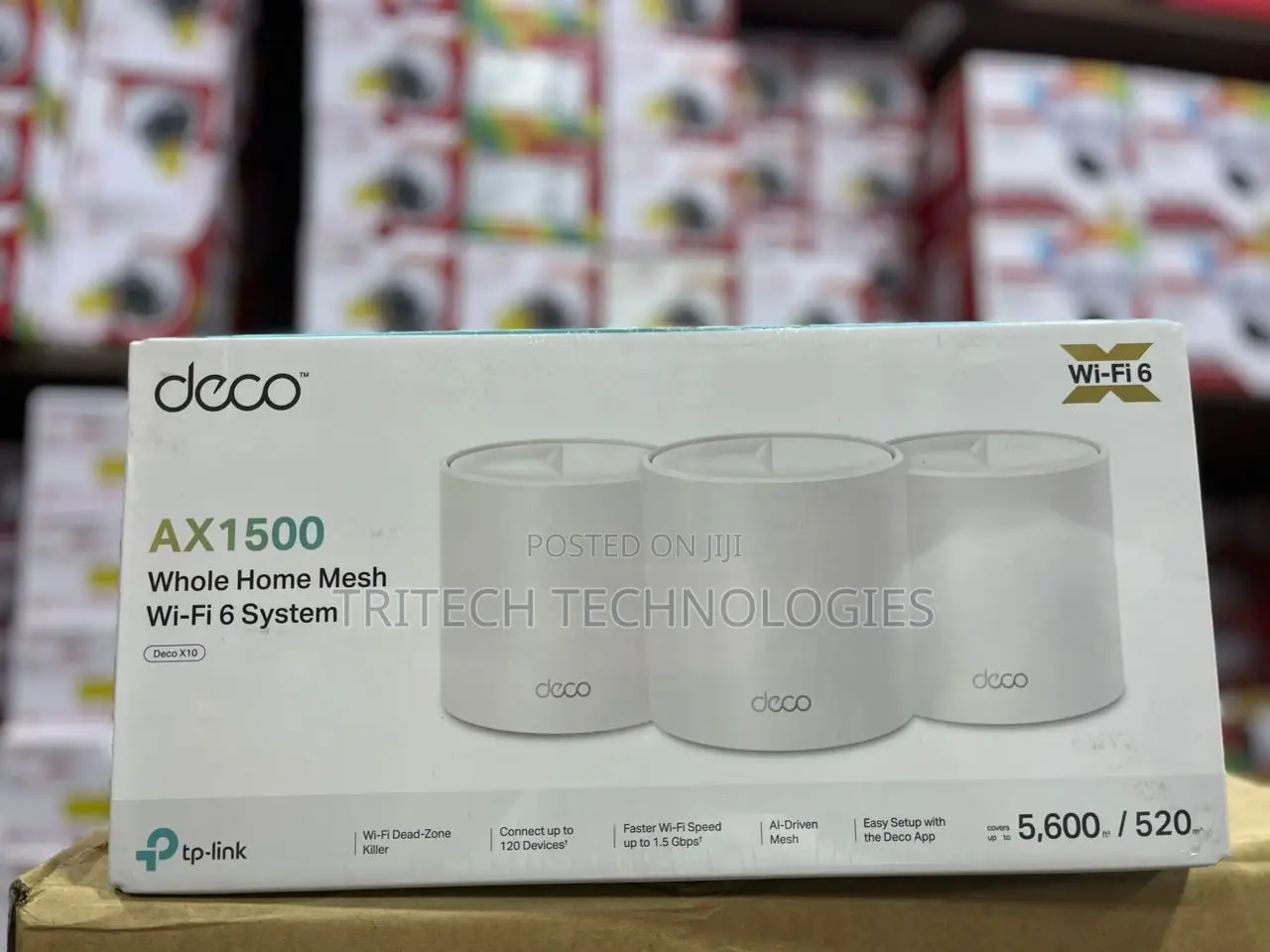 Tp-Link Tp-Wlink Deco X10 Whole Home Mesh Wifi6 System