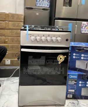 Order Unique Volcano Gas Oven 4 Burner With Grill(Gray) 