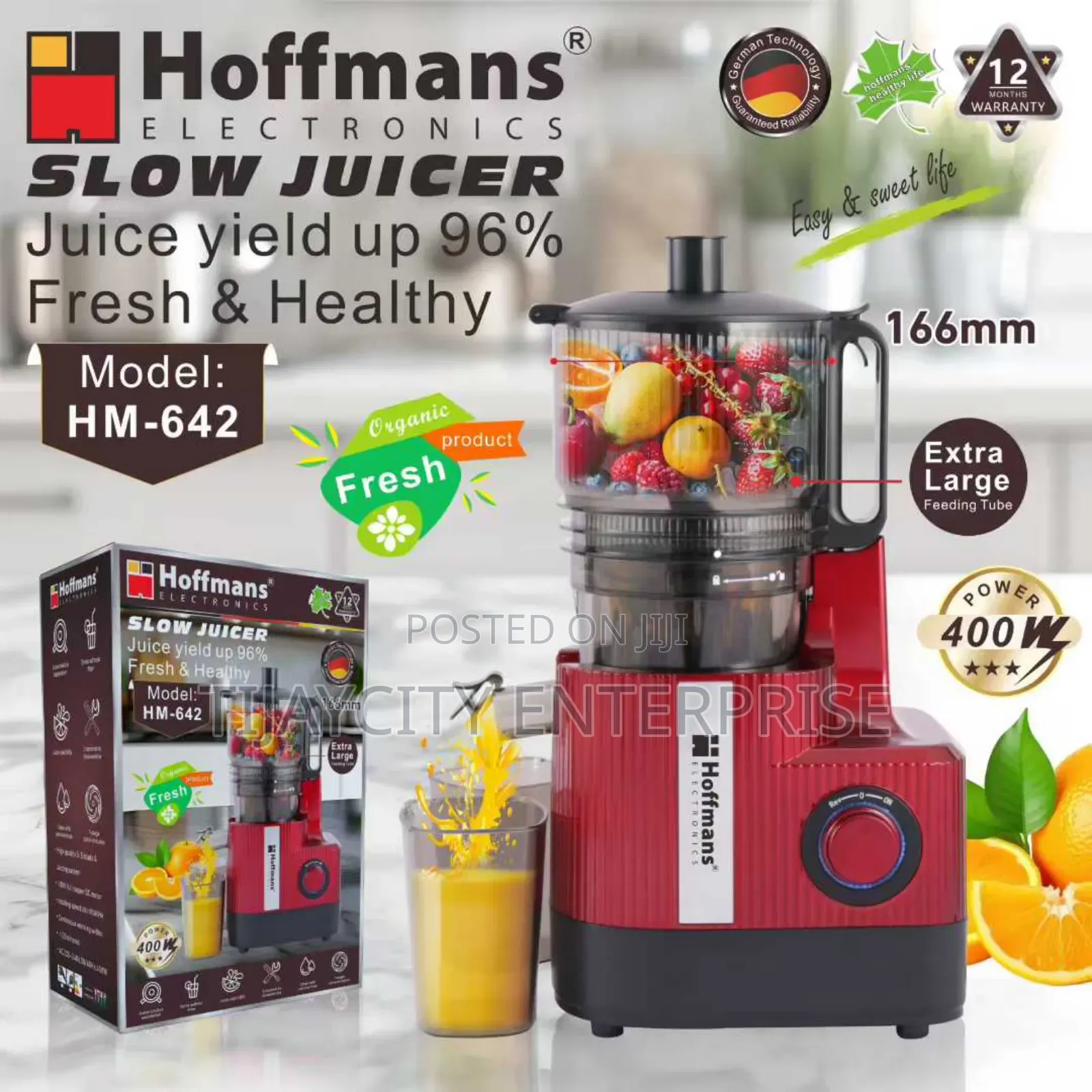 Extra Large Slow Juicer