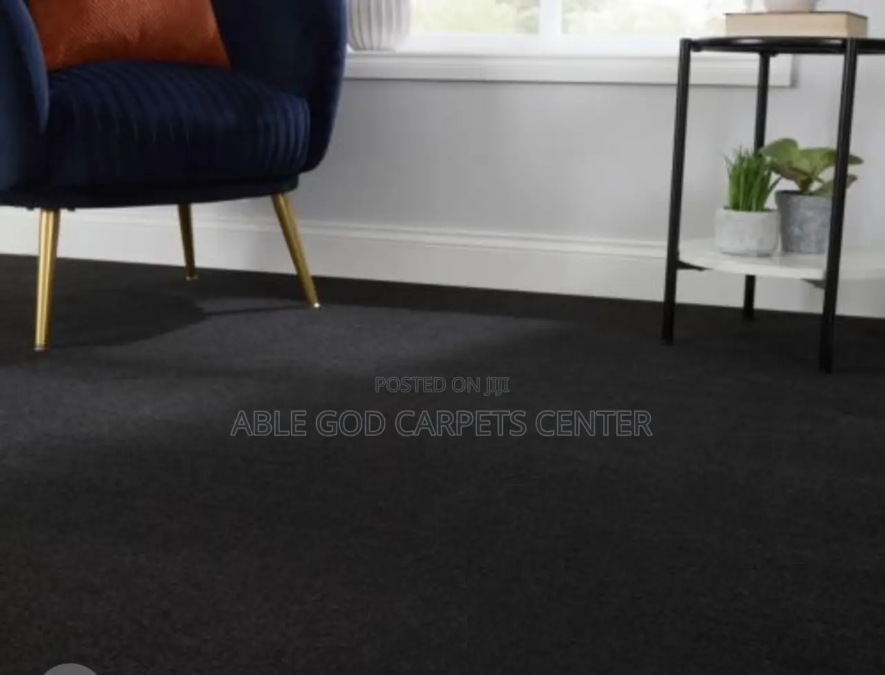 Pure Black Carpet