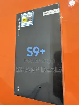 New Samsung Galaxy S9 64 GB Black