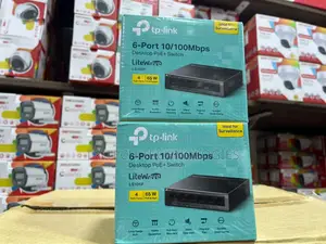 Tp-Link Ls106p 6-Port 10/100mbps Desktop Switch With 4-Port Poe+