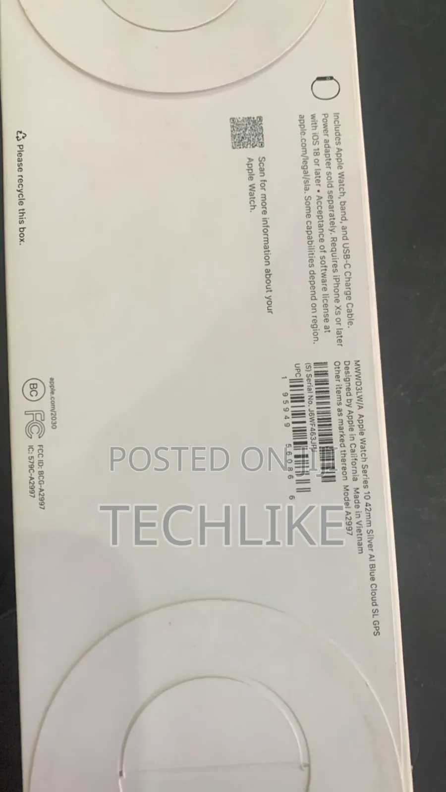 Apple Iwatch Series 10 42mm
