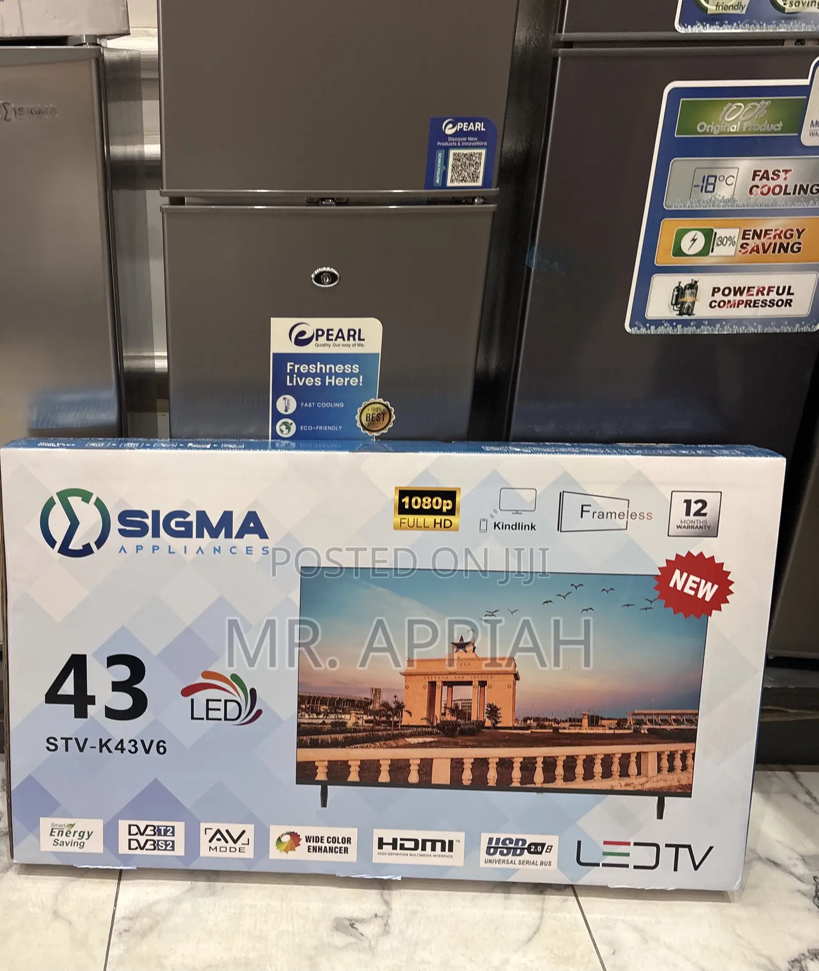 Get Premium Sigma Sig-K43v6 43 Inch FHD Digital Tv(Black)