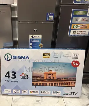 Get Premium Sigma Sig-K43v6 43 Inch FHD Digital Tv(Black)