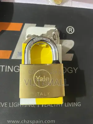 Yale Brass Padlock 60mm