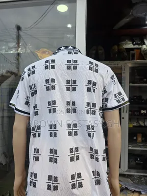 Ghana Adinkra Jersey (Available in Yellow or White)