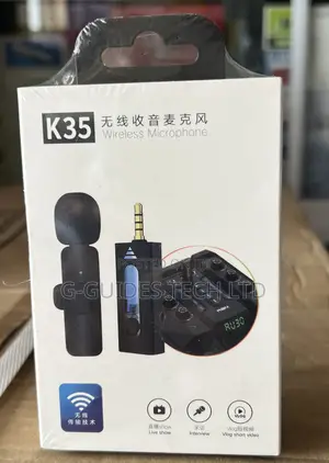 K35 Wireless Lavalier Microphone