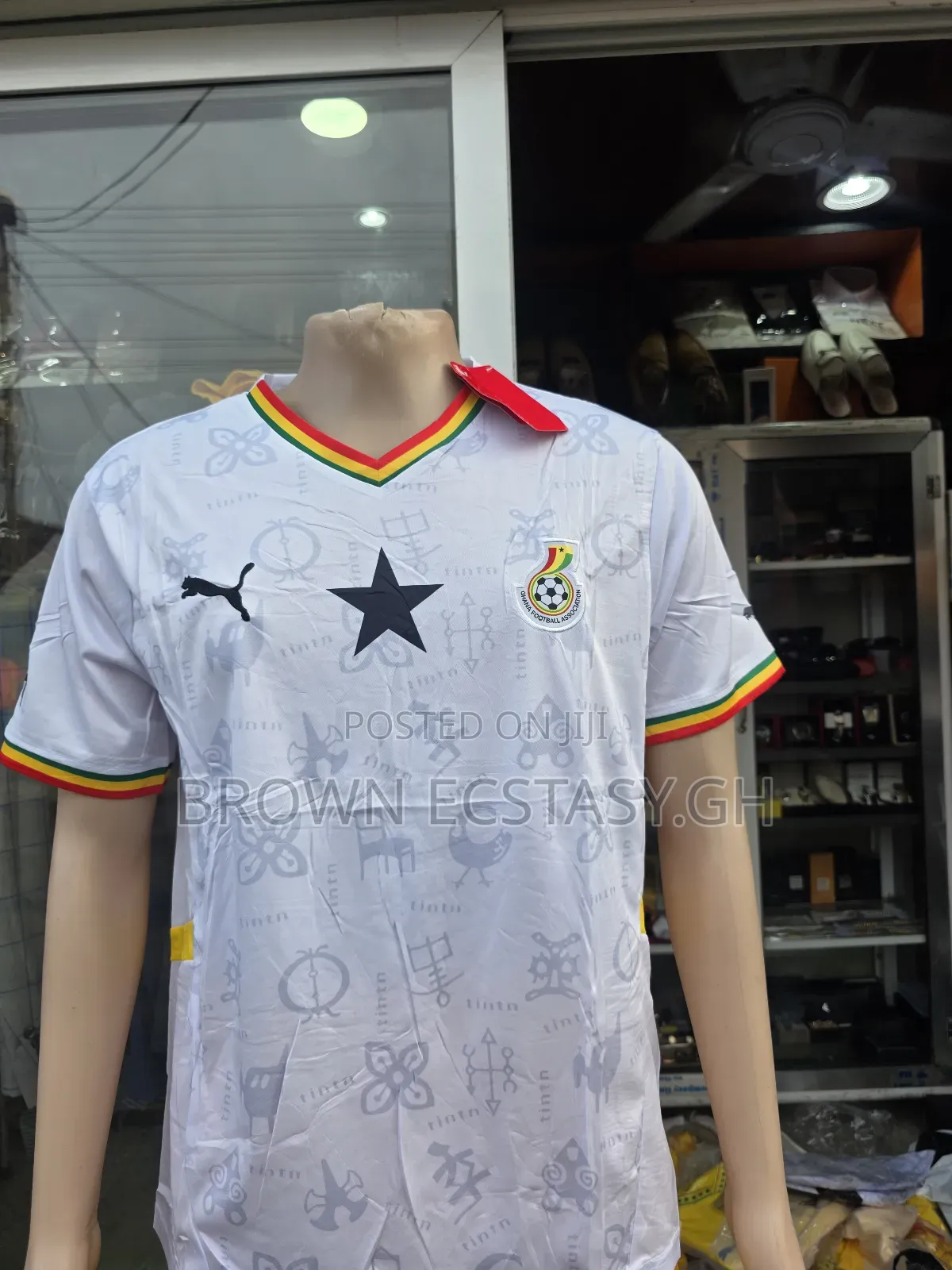 Ghana Jersey Top and Shorts