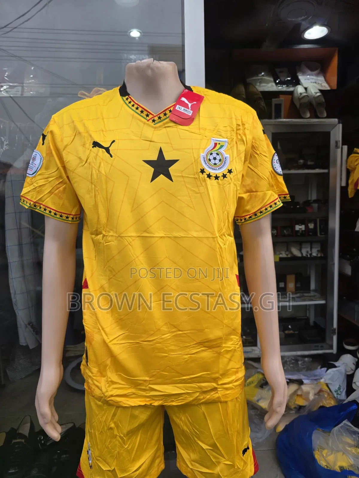 Ghana Jersey Top and Shorts