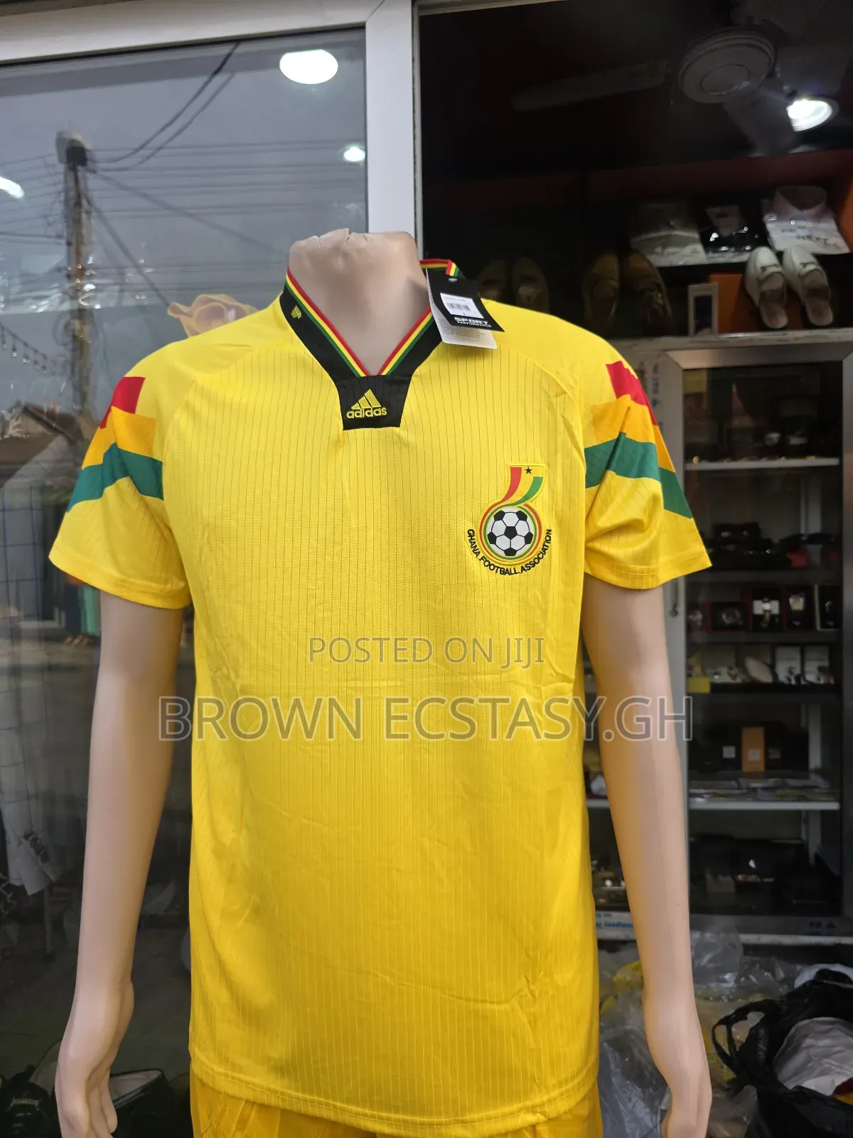 Ghana Retro Jersey (Swipe for More)