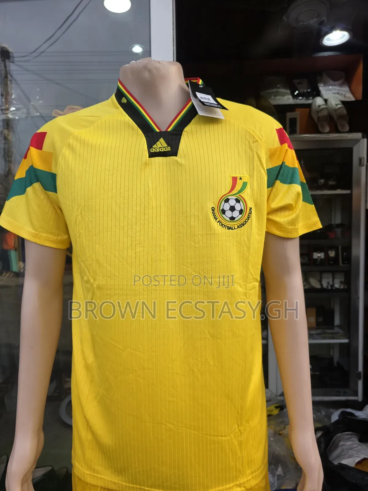 Ghana Retro Jersey (Swipe for More)