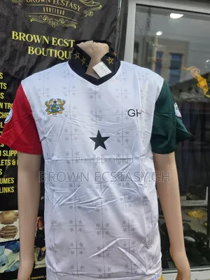 Ghana Retro Jersey (Swipe for More)