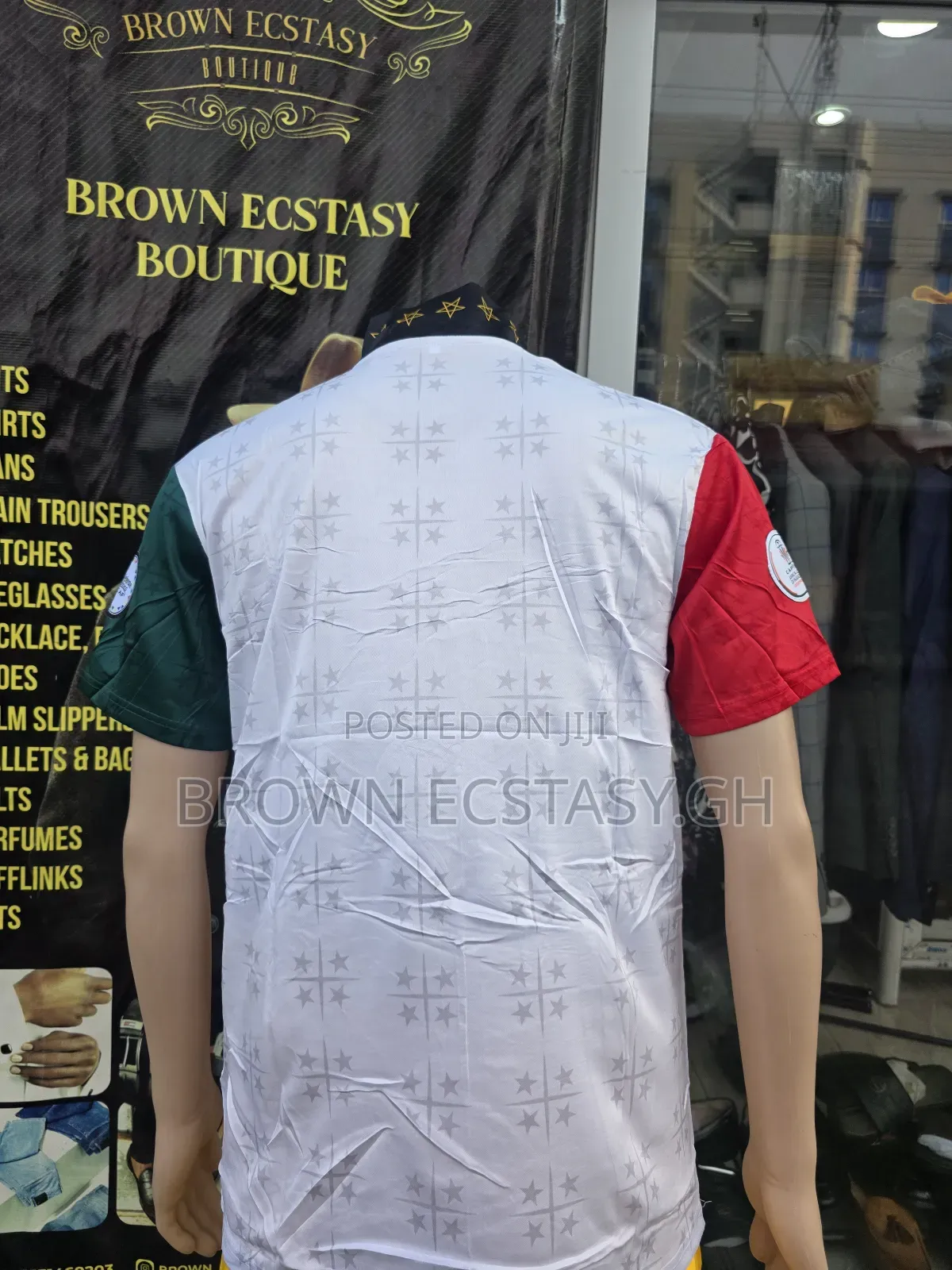 Ghana Retro Jersey (Swipe for More)