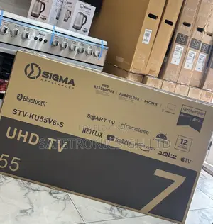 Classic 55 Inch Sigma Electric Smart Uhd Android Tv