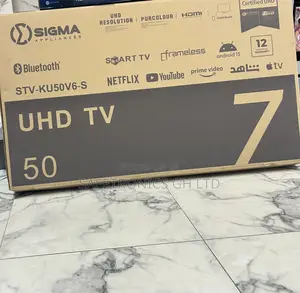 Kindly Buy Android Smart Uhd Sigma 50 Inch Frameless Tv