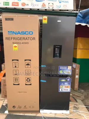 Large Capacity Nasco 309 Litre Double Door Fridge With Dispenser