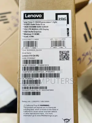 New Laptop Lenovo V15 16GB Intel Core i7 SSD 512GB