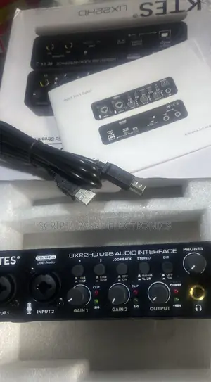 Professional Hd 32bit/19khz Soundcard (Ux22hd Sound Card)