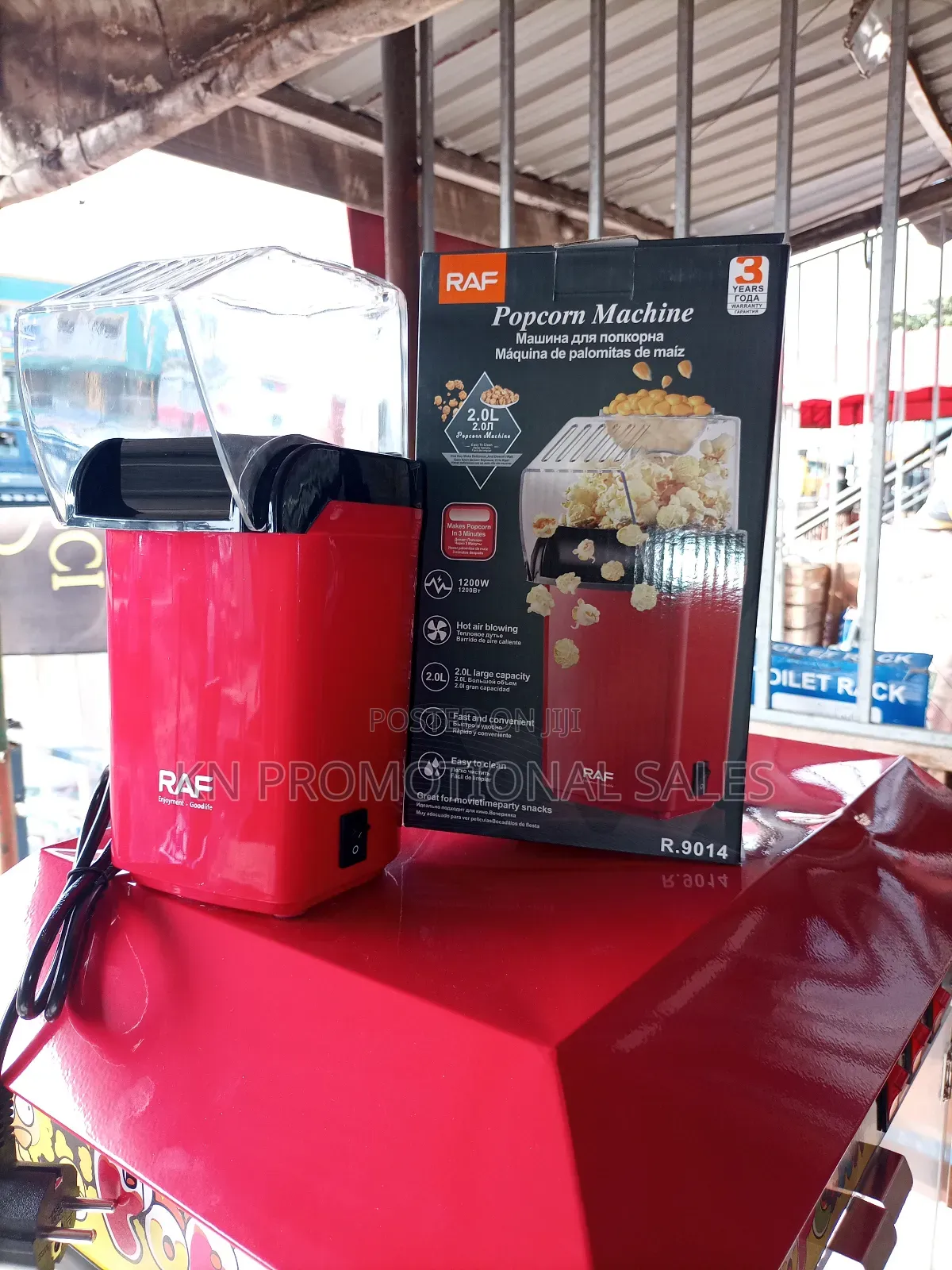 Popcorn Machine 2l Family Size