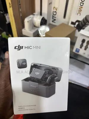Dji Mic Mini (2 Tx + 1 Rx + Charging Case), Wireless Microphone