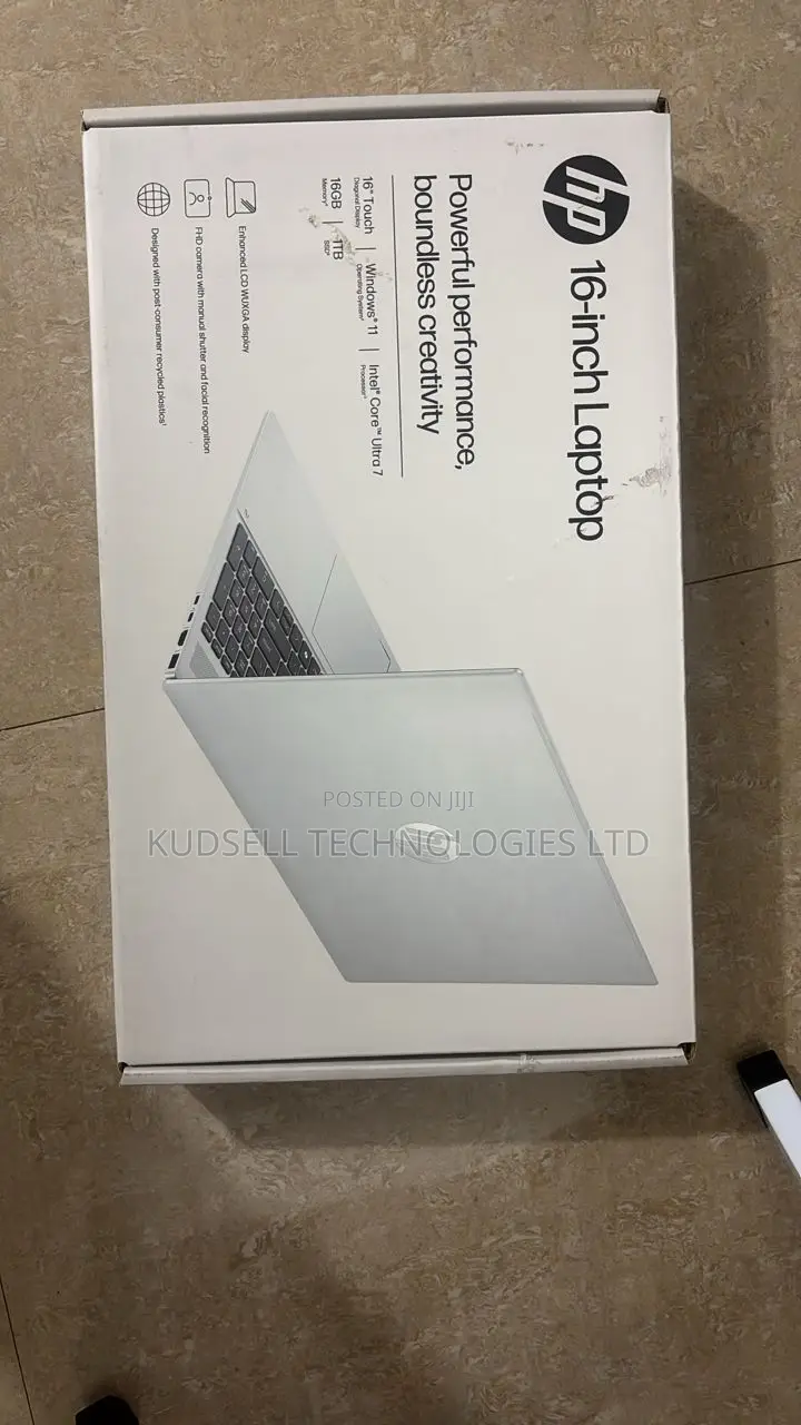 New Laptop HP OmniBook Ultra Flip 16" 8GB Intel Core Ultra 7 SSD 1T