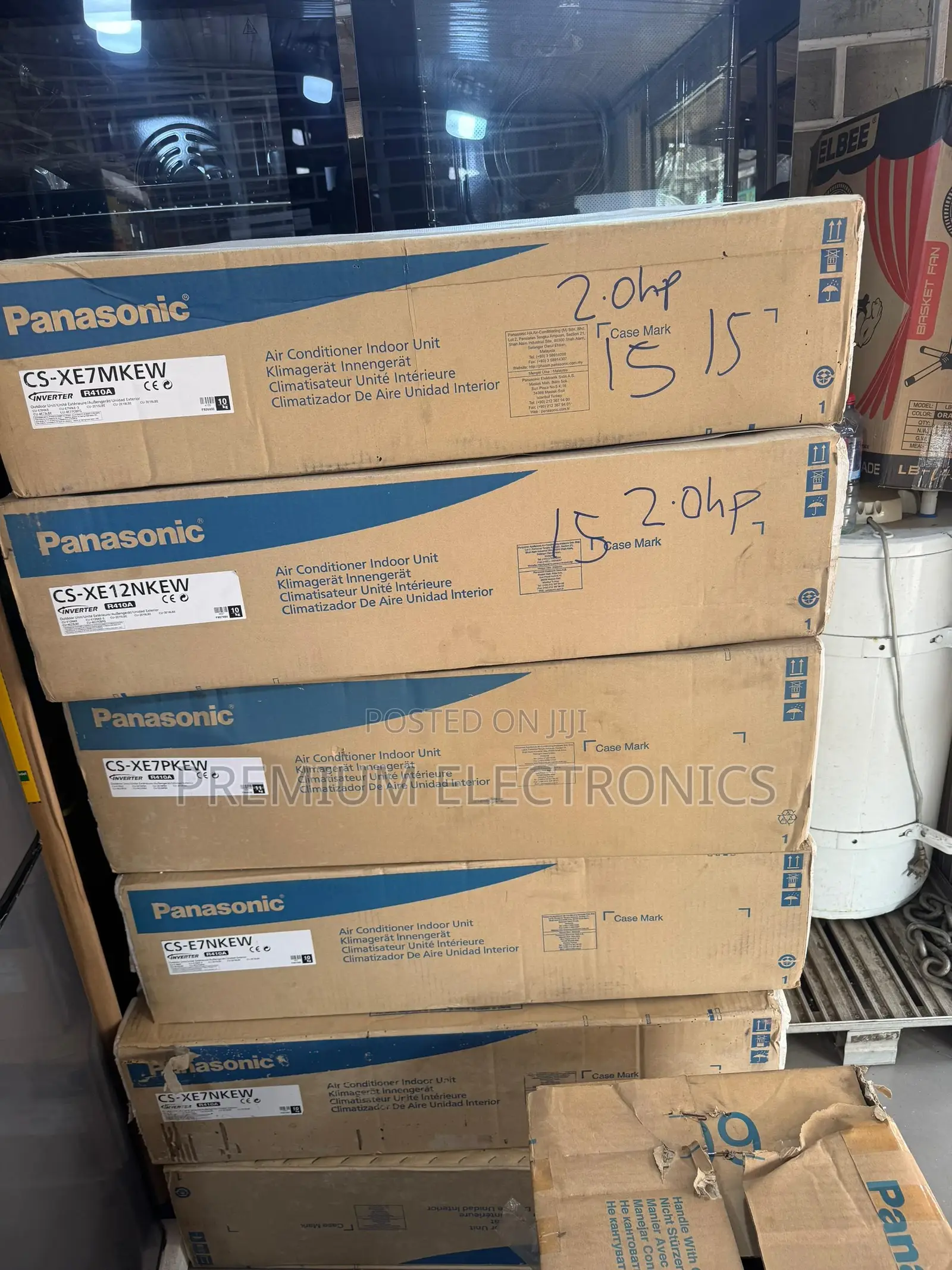 Panasonic 4.5hp Multi Unit Split Ac | Inverter | 1 Outdoor, 3x 1.5hp
