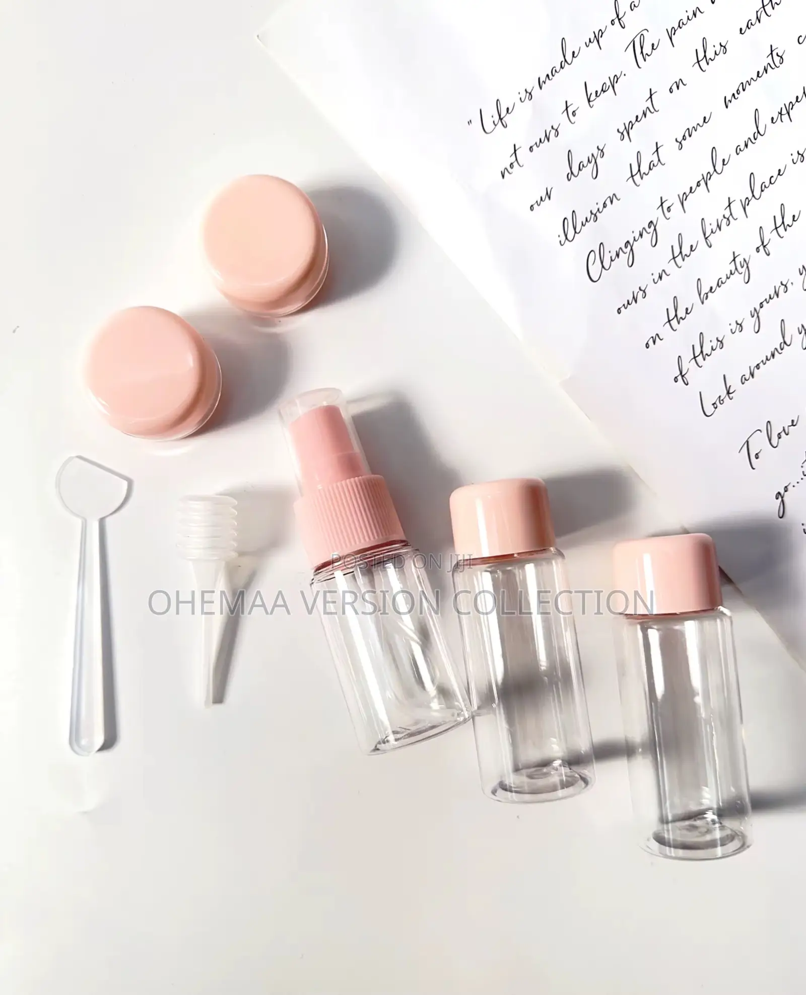 7pcs Empty Travel Bottles