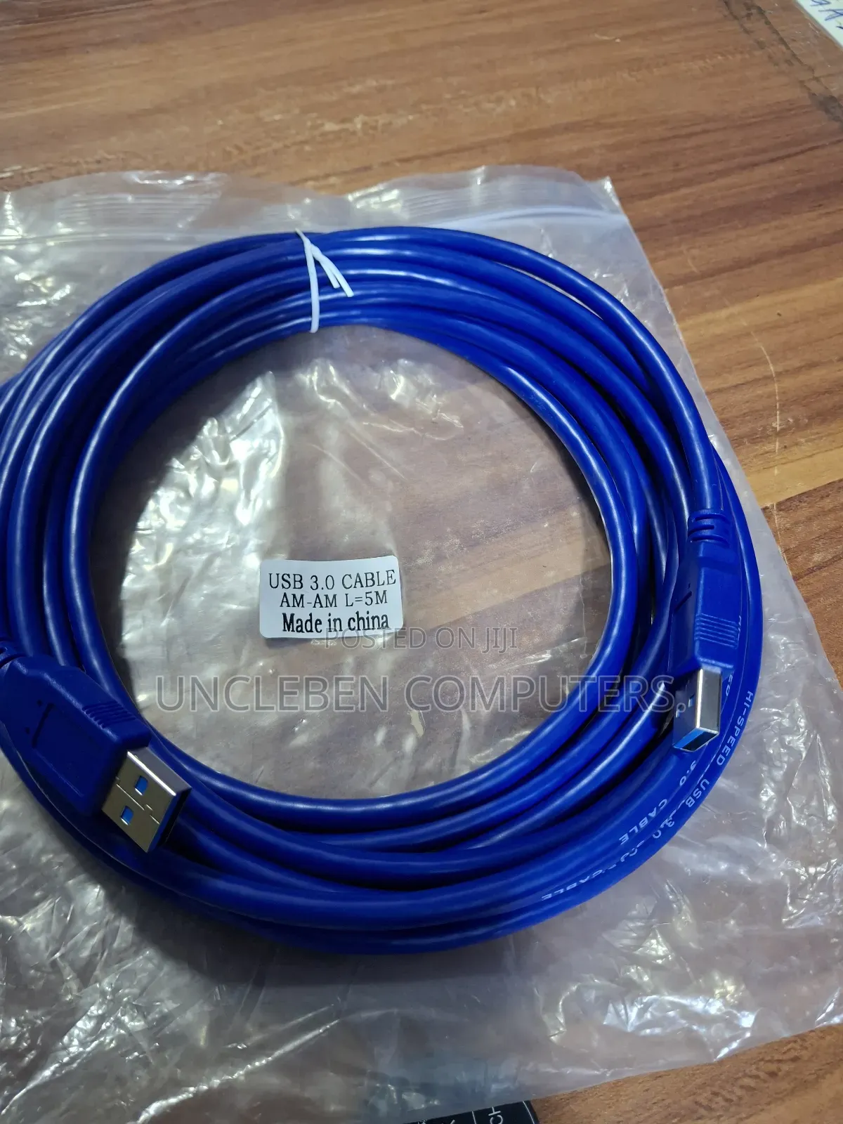 Male to Male Usb Extension Cable 5m