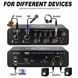 Professional Hd 32bit/19khz Soundcard (Ux22hd Sound Card)