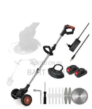 Electric Lawn Mower Portable Cordless Grass Trimmer
