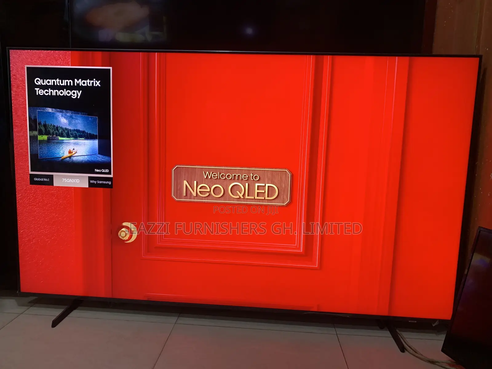 Samsung 75" Inches Neo Qled HDR Smart Tv Q85d / 75qnx1d 144 Hz Gaming