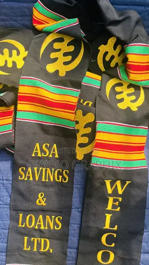 Customized Weaved Sash