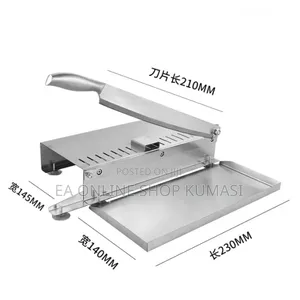 Stainless Steel Manual Long Knife Cutting Tool For Meat And Vegetables
