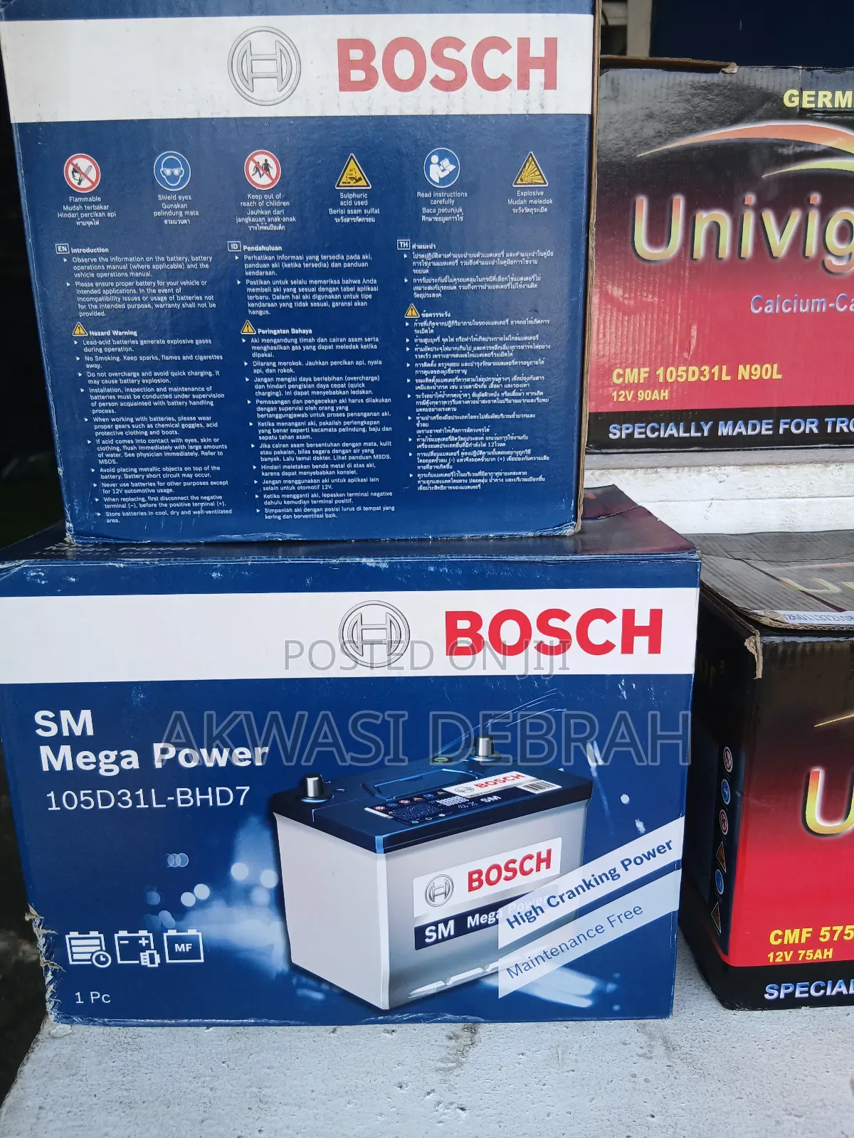 Original Bosch 15 Plate for All Cars