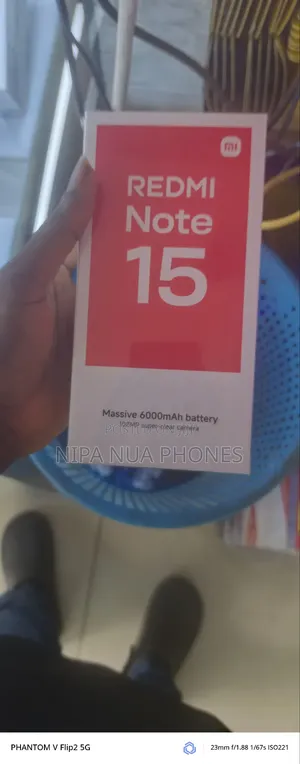 New Xiaomi Redmi Note 15 128 GB Black